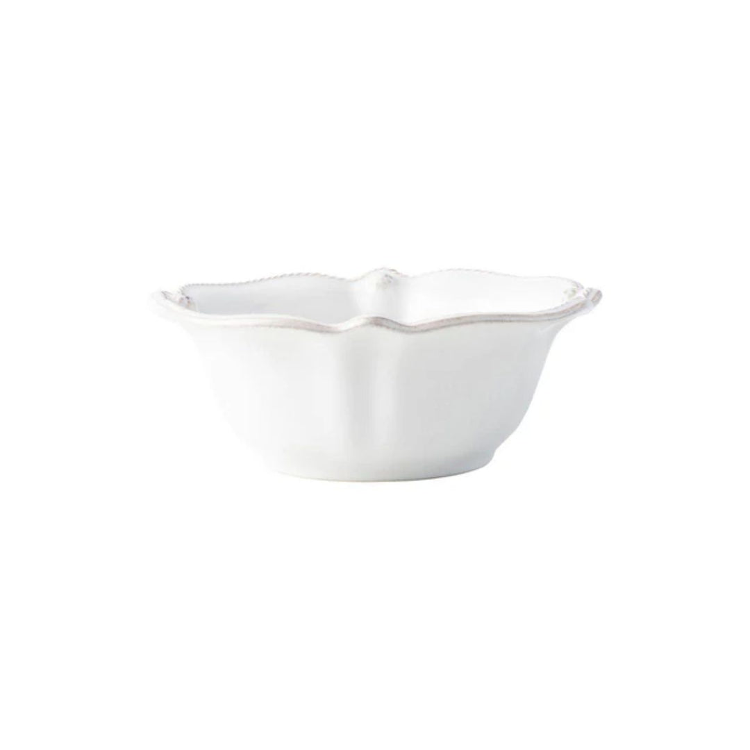 CEREAL ICE CREAM BOWL B&T WHITEWASH