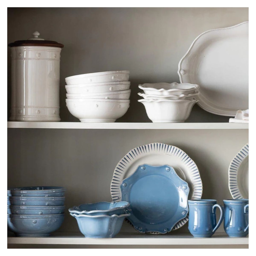 CEREAL ICE CREAM BOWL B&T WHITEWASH