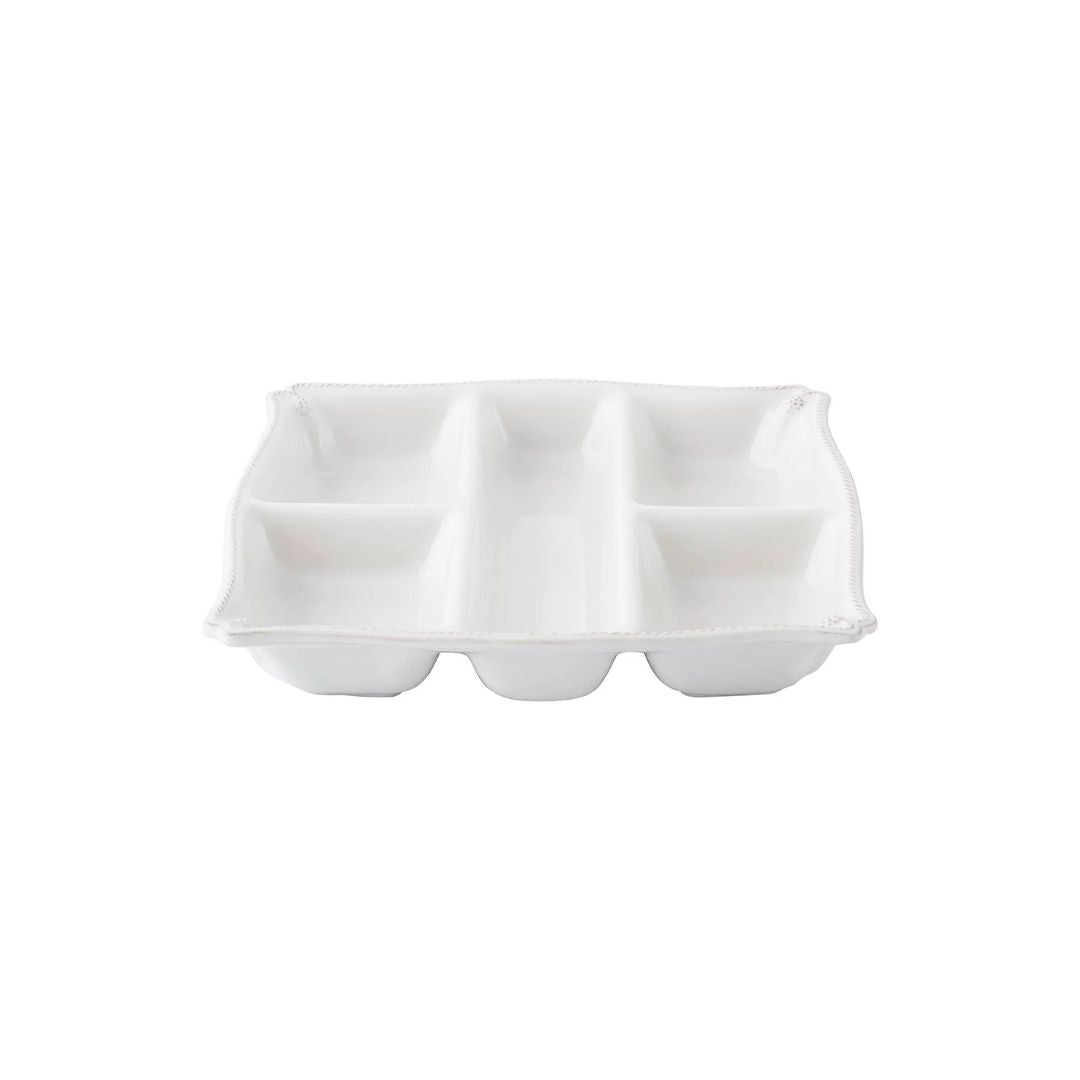 BERRY & THREAD APPETIZER PLATTER - WHITEWASH - JULISKA - Compralo en CorinneRegalos.com