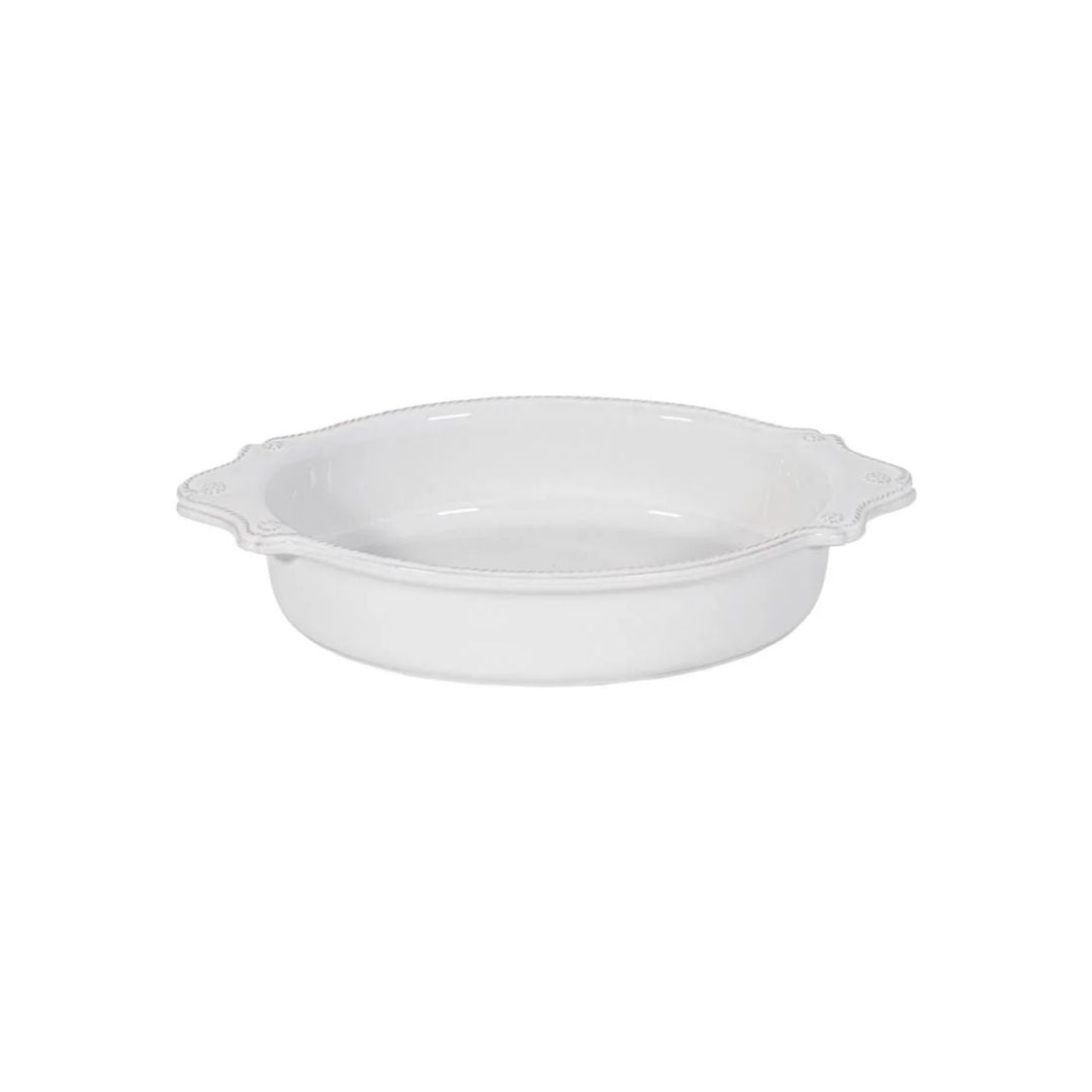 BERRY & THREAD 13 OVAL BAKER - WHITHEWASH BT WHITE 13in OVAL BAKER - JULISKA - Compralo en CorinneRegalos.com