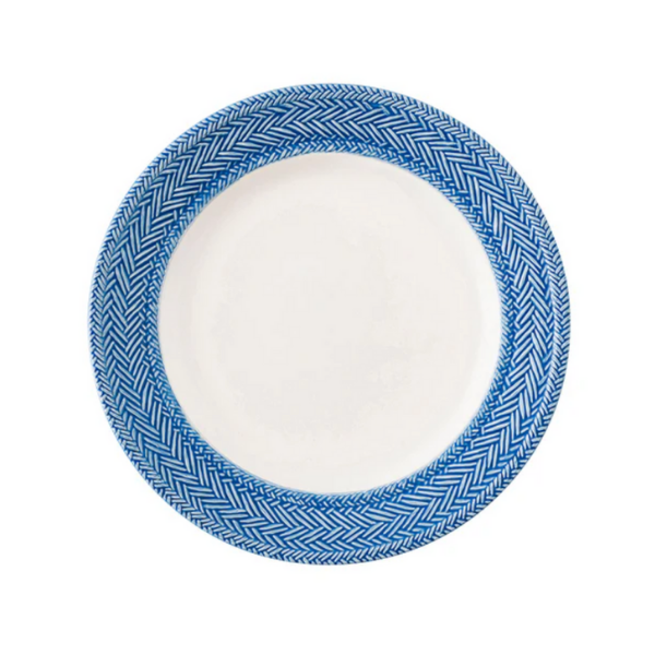 Le Panier White/Delft Dessert/Salad Plate - JULISKA - Compralo en CorinneRegalos.com