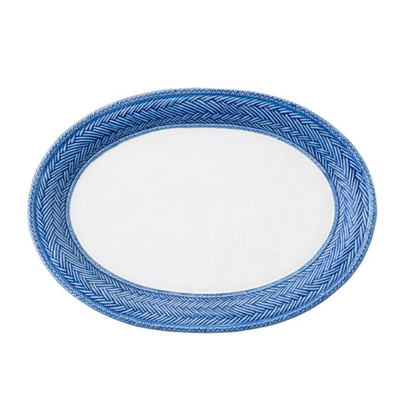 "Le Panier Delft Blue 17"" Platter" - JULISKA - Compralo en CorinneRegalos.com