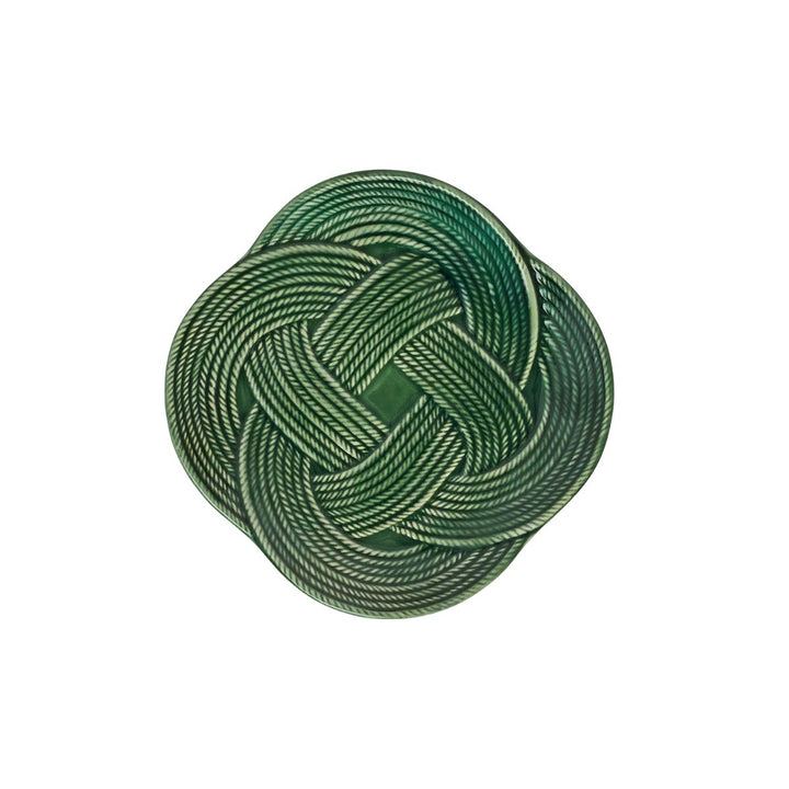 Le Panier Mystic Knot Dessert/Salad Plate - Basil - JULISKA - Compralo en CorinneRegalos.com
