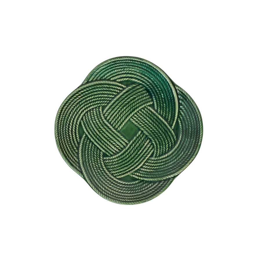Le Panier Mystic Knot Dessert/Salad Plate - Basil - JULISKA - Compralo en CorinneRegalos.com