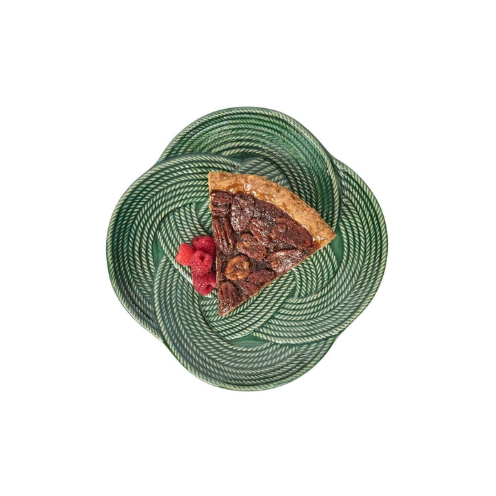 Le Panier Mystic Knot Dessert/Salad Plate - Basil