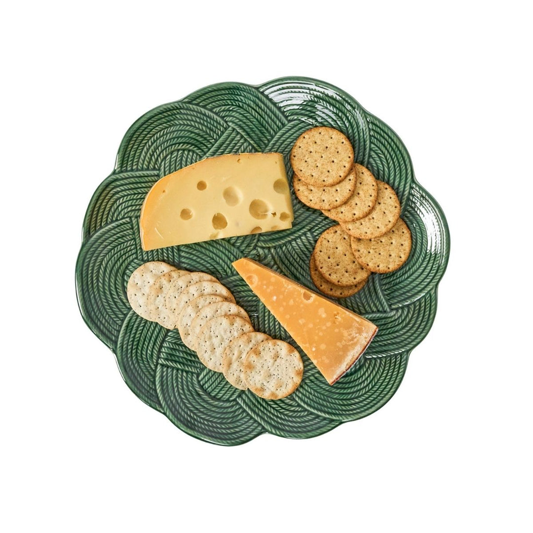 Le Panier Mystic Knot Charger/Platter - Basil