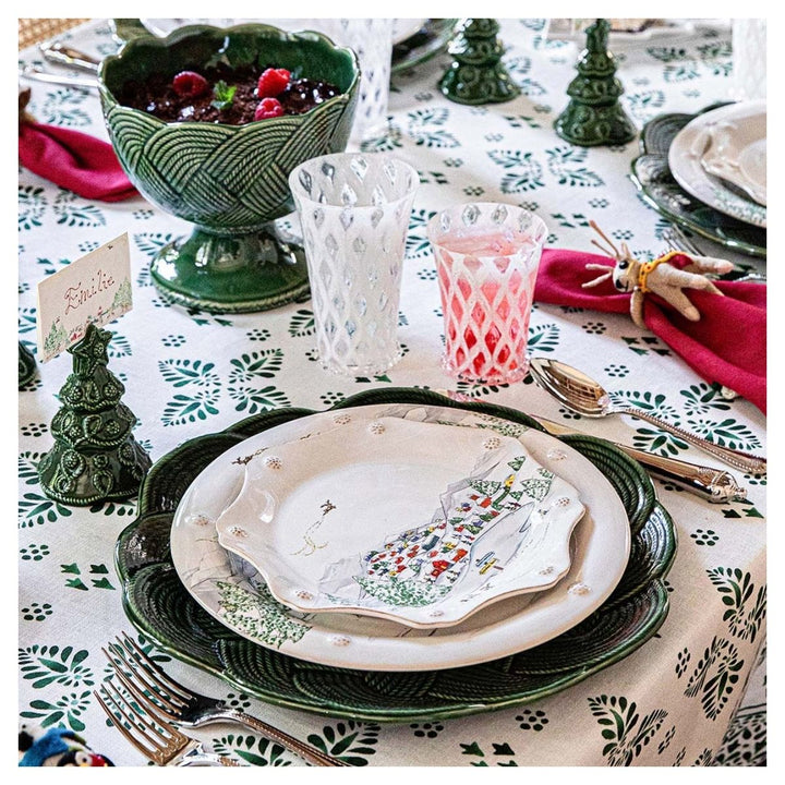 Le Panier Mystic Knot Charger/Platter - Basil