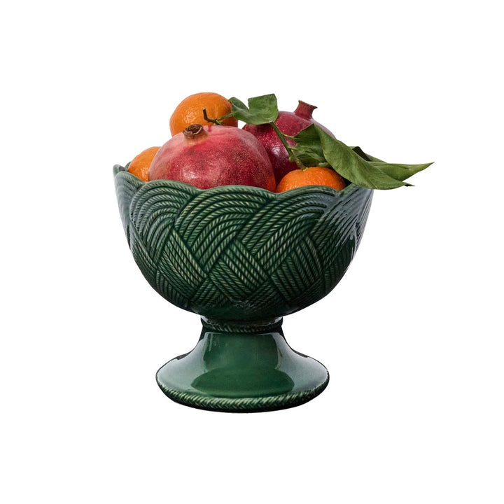 Le Panier Mystic Knot Footed Bowl - Basil