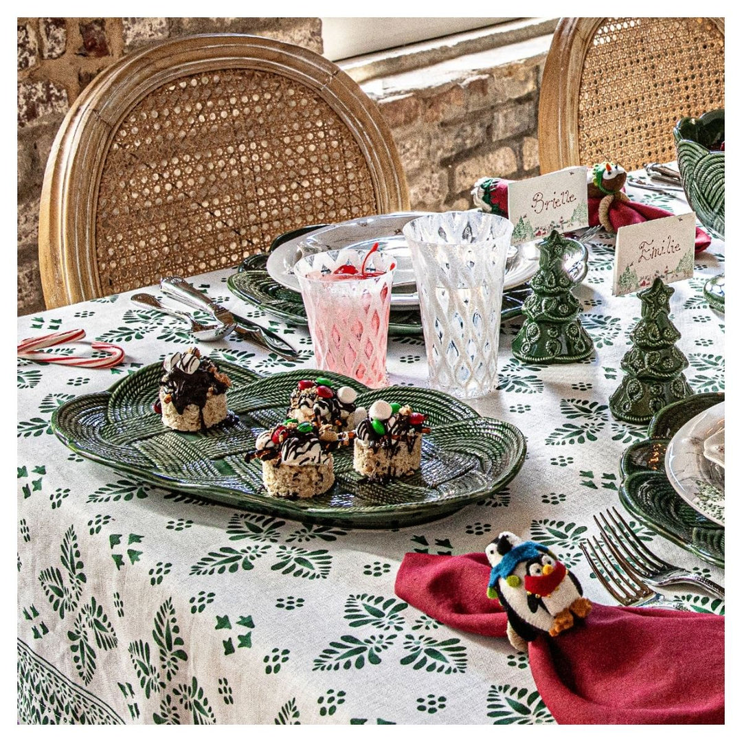 "Le Panier Mystic Knot 15"" Hostess Tray - Basil"