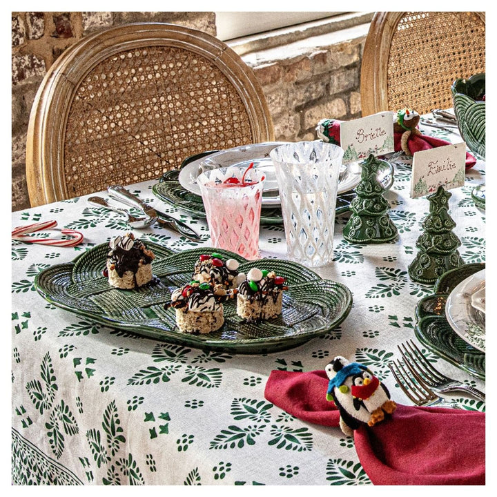 "Le Panier Mystic Knot 15"" Hostess Tray - Basil"