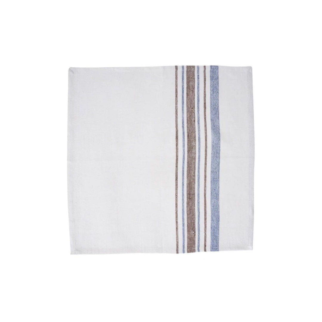 Danish Stripe Napkin Set/4 - Taupe
