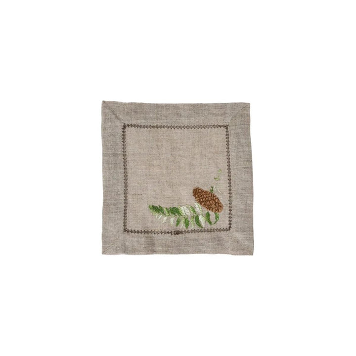Forest Walk Cocktail Napkin Assorted Set/4 - Multi