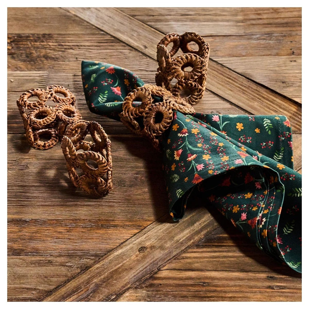 Klara Napkin Set/4 - Evergreen