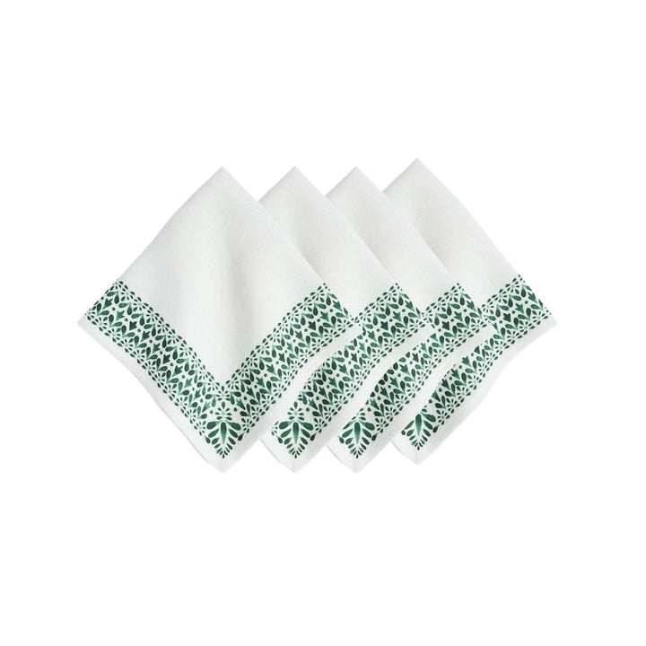 Iberian Border Napkin Set/4 - Evergreen - JULISKA - Compralo en CorinneRegalos.com