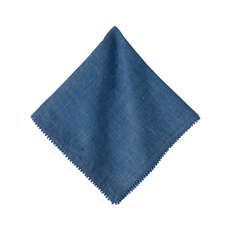BERRY TRIM NAVY NAPKIN BERRY TRIM NAPKIN - - JULISKA - Compralo en CorinneRegalos.com