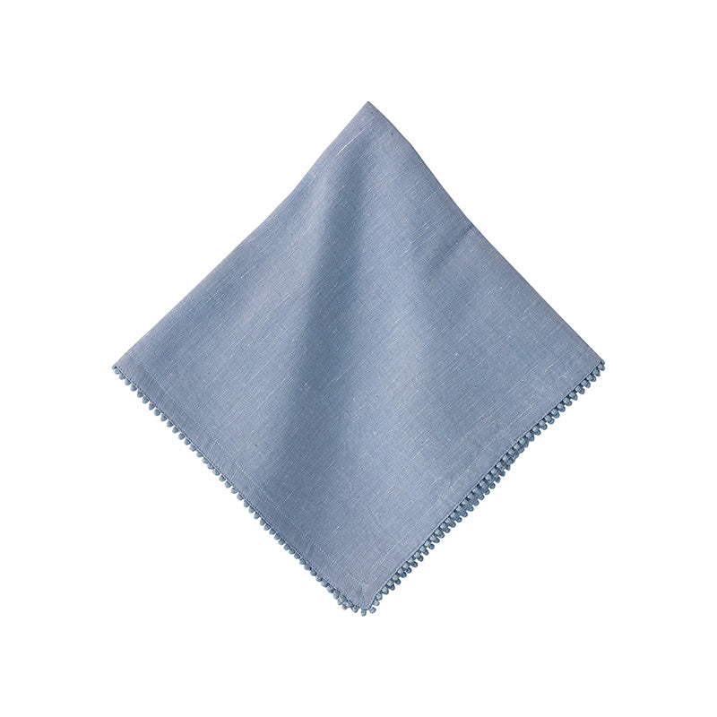 BERRY TRIM CHAMBRAY NAPKIN BERRY TRIM - JULISKA - Compralo en CorinneRegalos.com