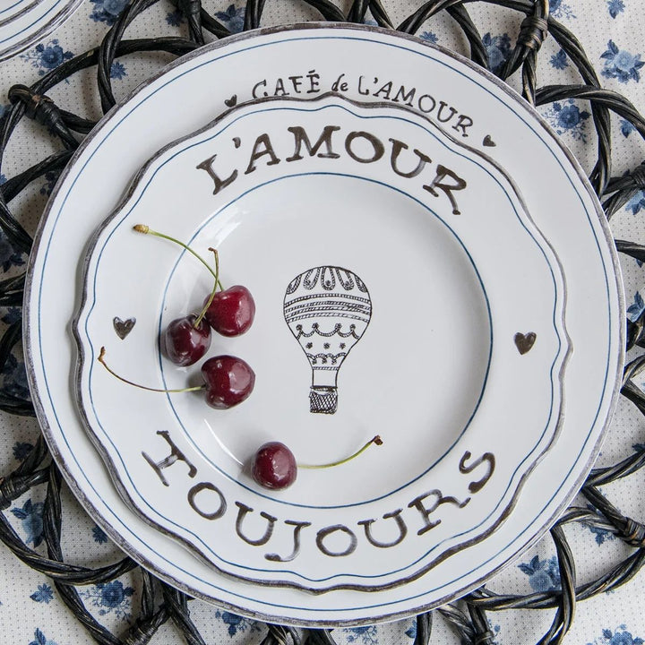 L'AMOUR TOUJOURS DINNER PLATE