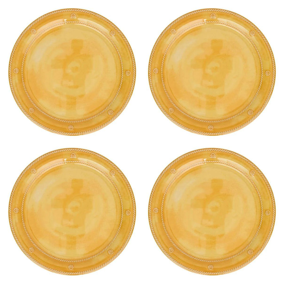 BERRY & THREAD MELAMINE DINNER PLATE SET/4 - SUNSHINE - JULISKA - Compralo en CorinneRegalos.com