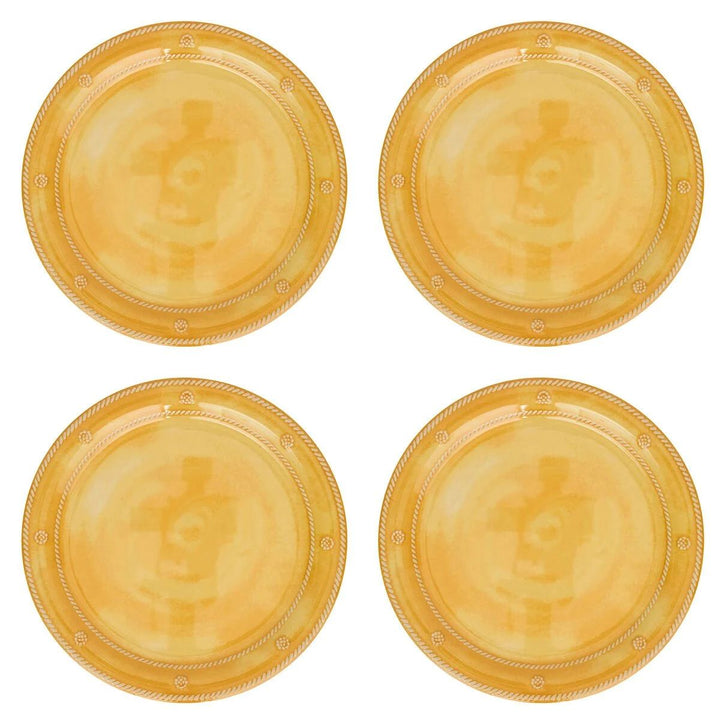 BERRY & THREAD MELAMINE DINNER PLATE SET/4 - SUNSHINE - JULISKA - Compralo en CorinneRegalos.com