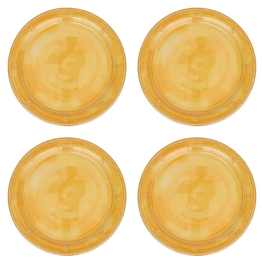 BERRY & THREAD MELAMINE DINNER PLATE SET/4 - SUNSHINE - JULISKA - Compralo en CorinneRegalos.com