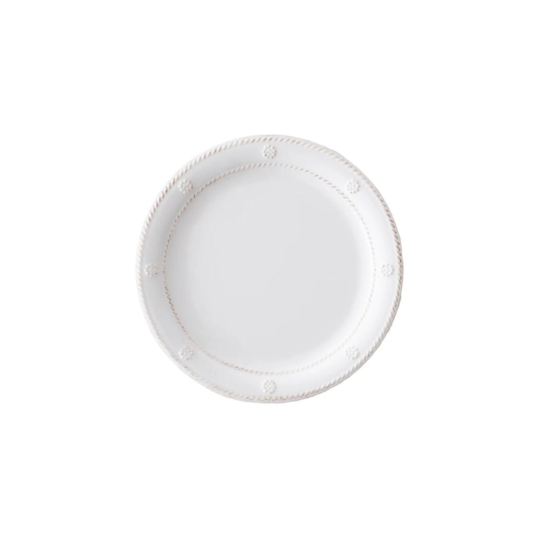 BERRY & THREAD MELAMINE DESSERT/SALAD PLATE - WHITEWASH - JULISKA - Compralo en CorinneRegalos.com