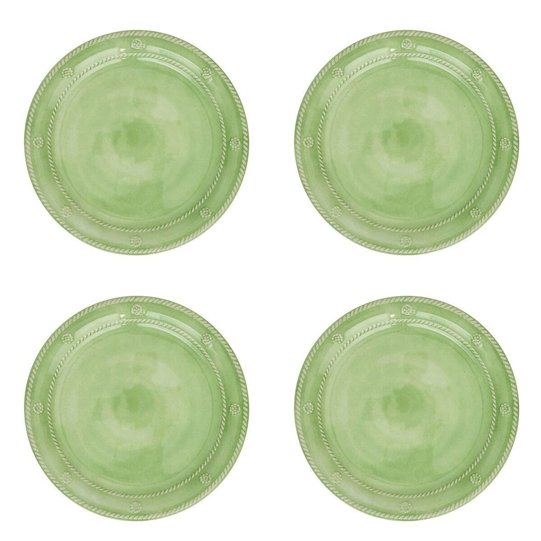 BERRY & THREAD MELAMINE DESSERT/SALAD PLATE SET/4 - SEAGRASS - JULISKA - Compralo en CorinneRegalos.com