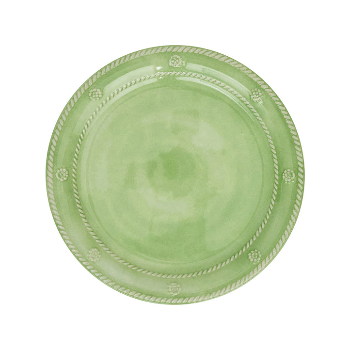 BERRY & THREAD MELAMINE DESSERT/SALAD PLATE SET/4 - SEAGRASS