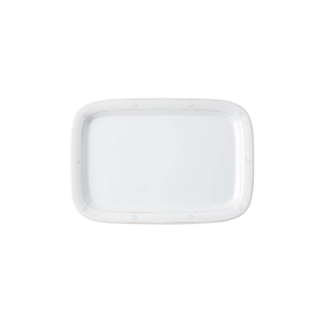 BERRY & THREAD MELAMINE 16" TRAY - WHITEWASH - JULISKA - Compralo en CorinneRegalos.com