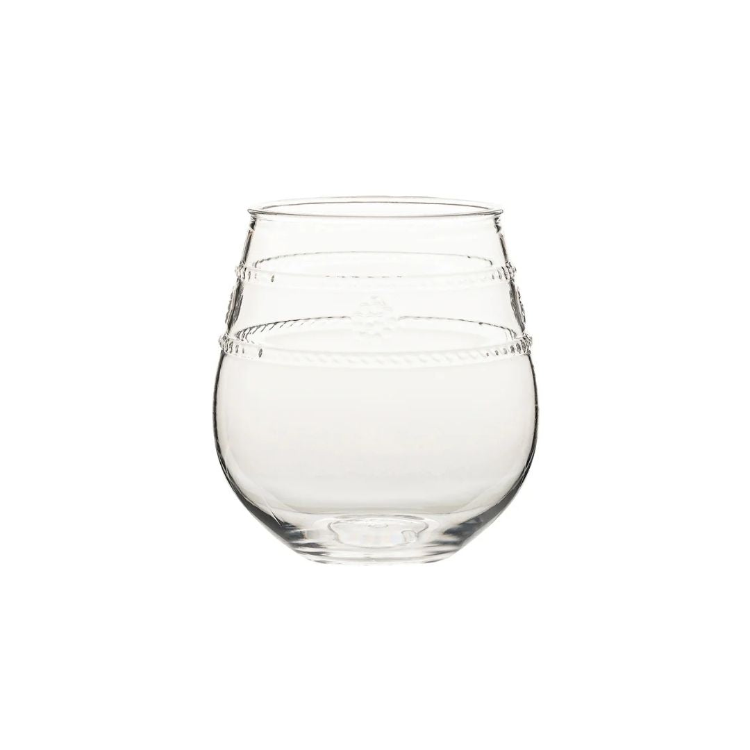 ISABELLA ACRYLIC STEMLESS WINE GLASS - JULISKA - Compralo en CorinneRegalos.com