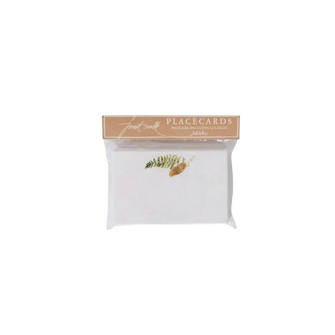 Forest Walk Place Card Assorted Set/12 - Multi