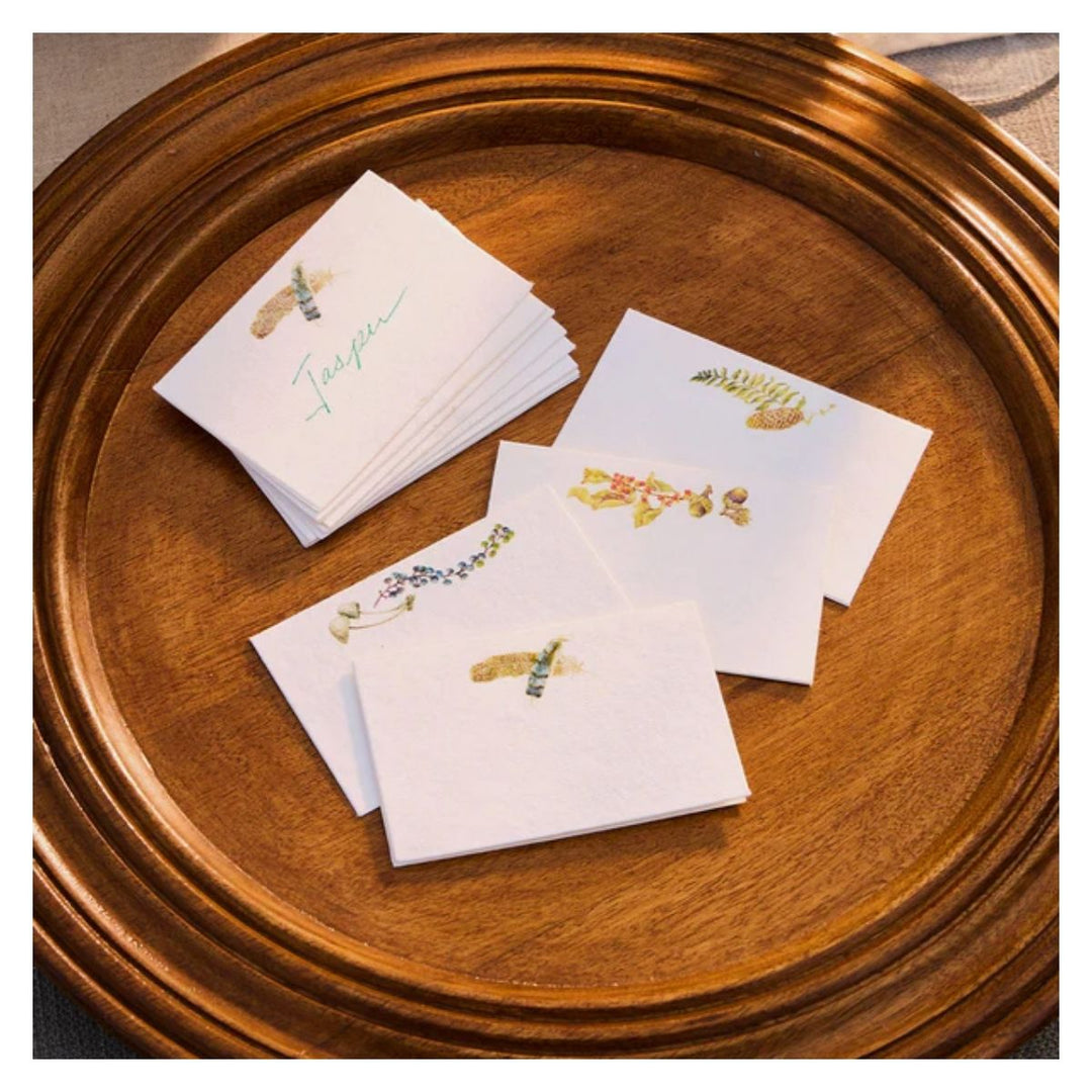 Forest Walk Place Card Assorted Set/12 - Multi