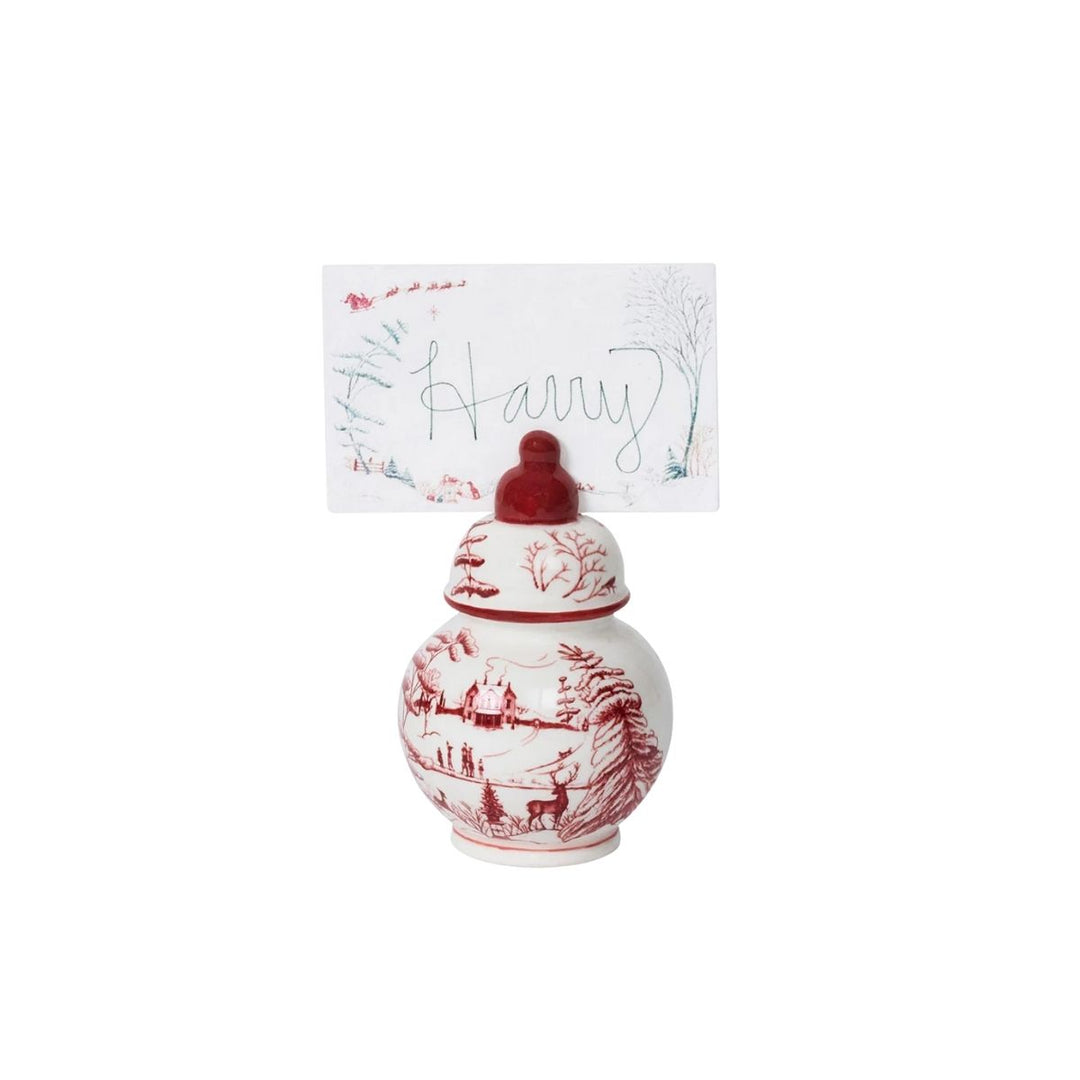 Country Estate Winter Frolic Place Card Set/12 - Evergreen