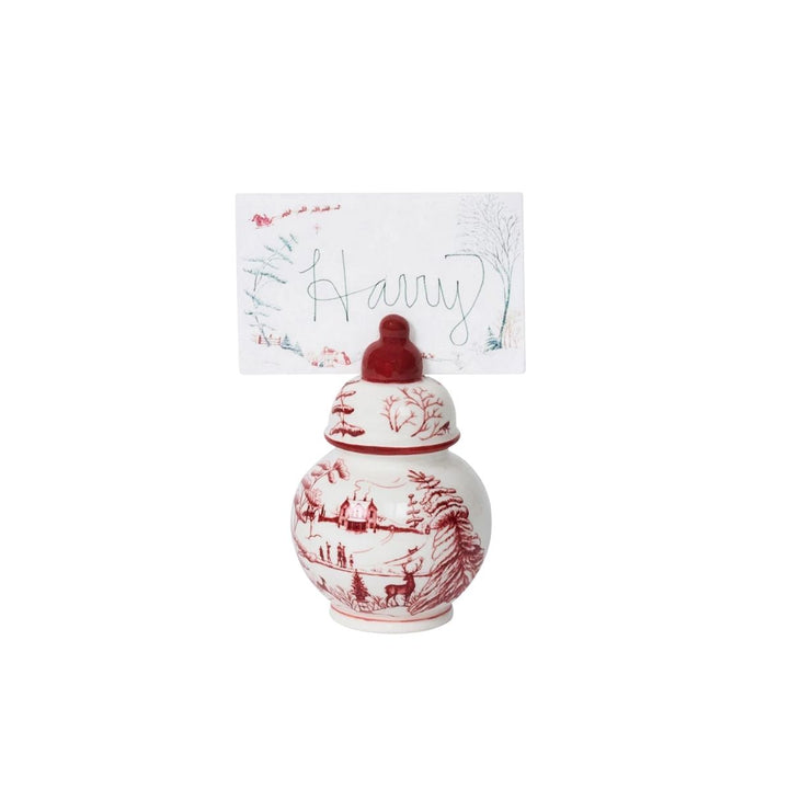 Country Estate Winter Frolic Place Card Set/12 - Evergreen