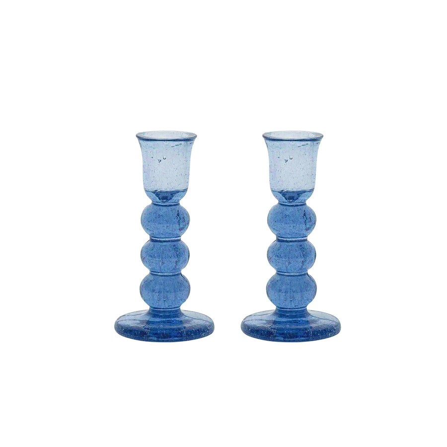 "PROVENCE 5"" CANDLESTICK SET/2 - CHAMBRAY" - JULISKA - Compralo en CorinneRegalos.com