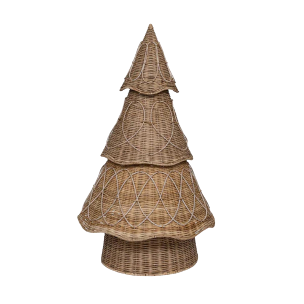 PROVENCE RATTAN 3' TREE - WHITEWASH - JULISKA - Compralo en CorinneRegalos.com