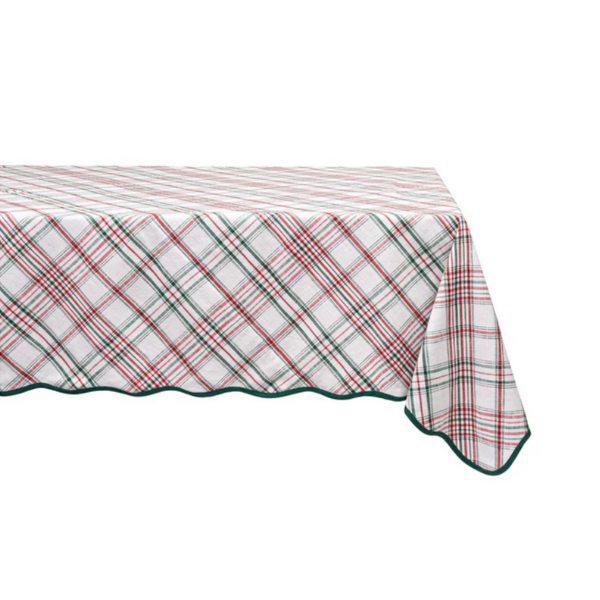 MERRY TARTAN 60  X 120  TABLECLOTH - RED GREEN - JULISKA - Compralo en CorinneRegalos.com