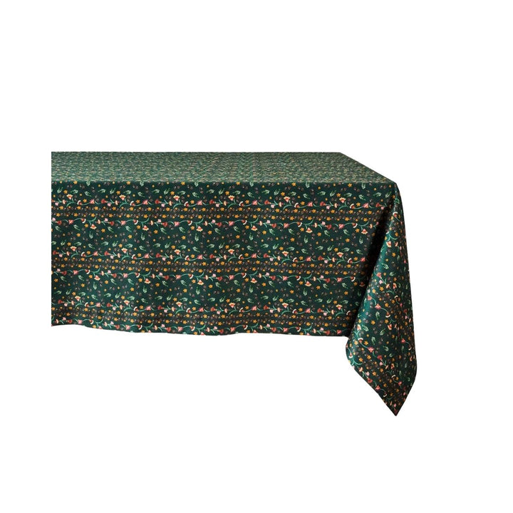 "Klara 60"" x 120"" Tablecloth - Evergreen"
