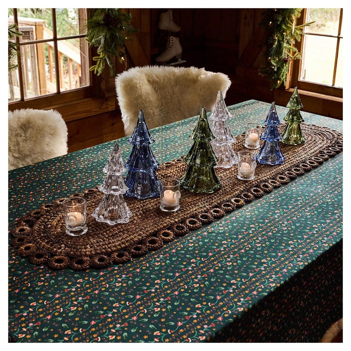 "Klara 60"" x 120"" Tablecloth - Evergreen"