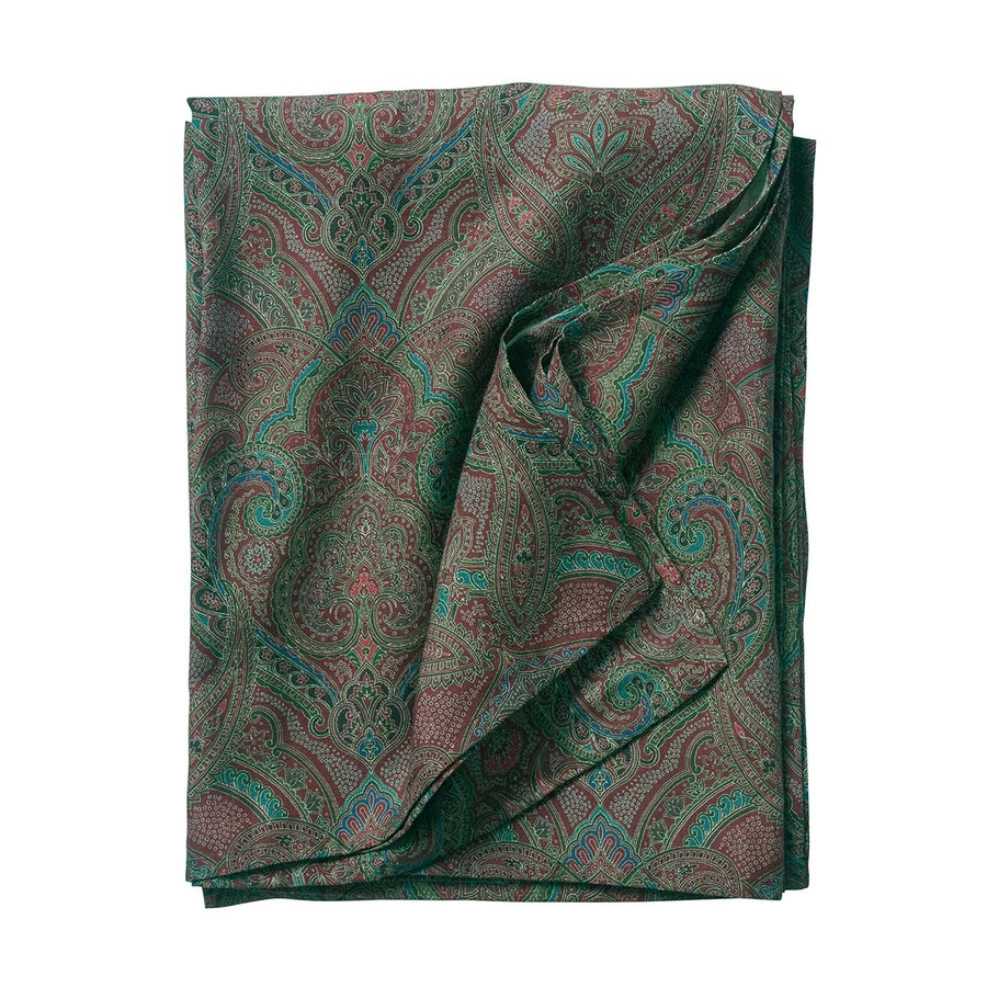 PAISLEY 60 X 120 TABLECLOTH - EVERGREEN - JULISKA - Compralo en CorinneRegalos.com