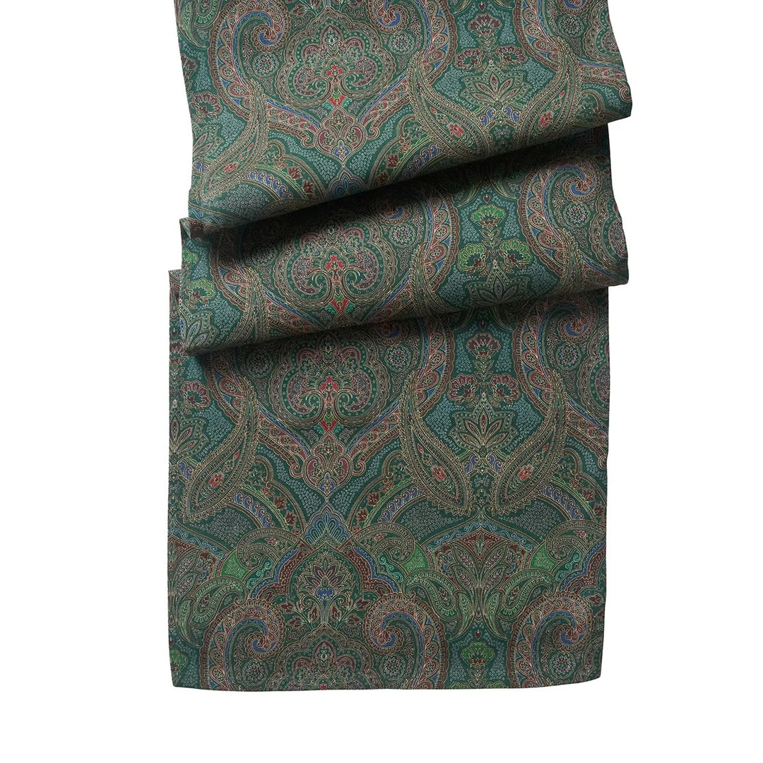 PAISLEY 18 X 90 TABLE RUNNER - EVERGREEN - JULISKA - Compralo en CorinneRegalos.com