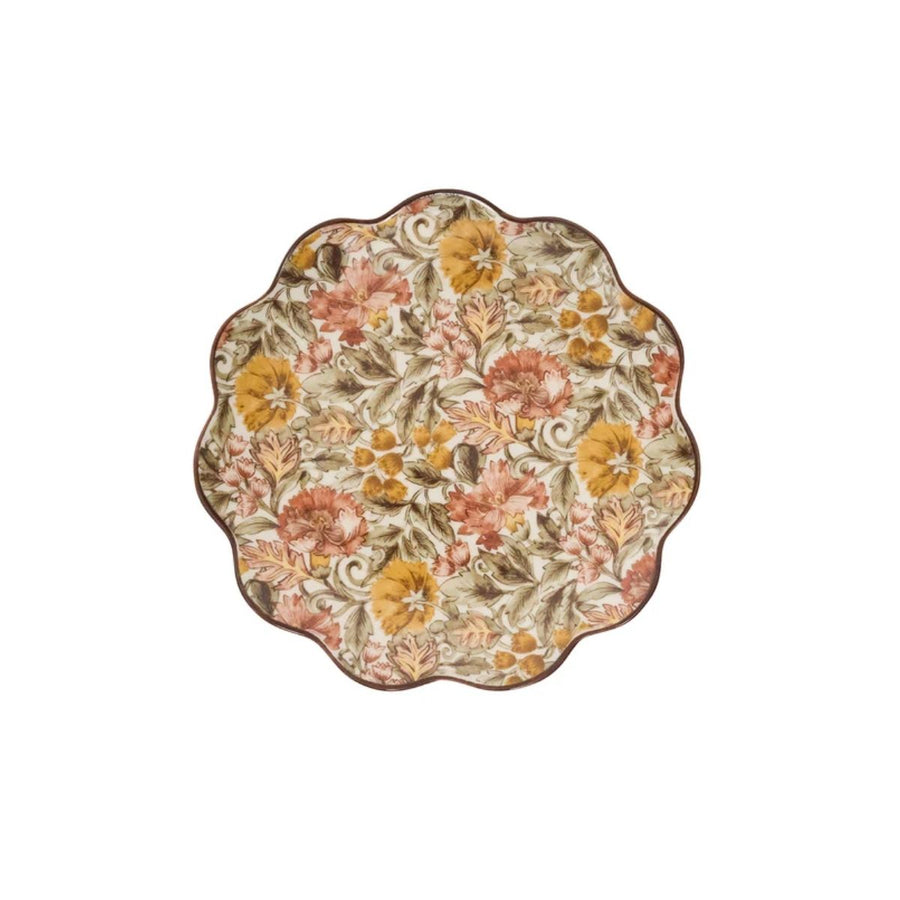 Willa Dessert/Salad Plate - Amber - JULISKA - Compralo en CorinneRegalos.com