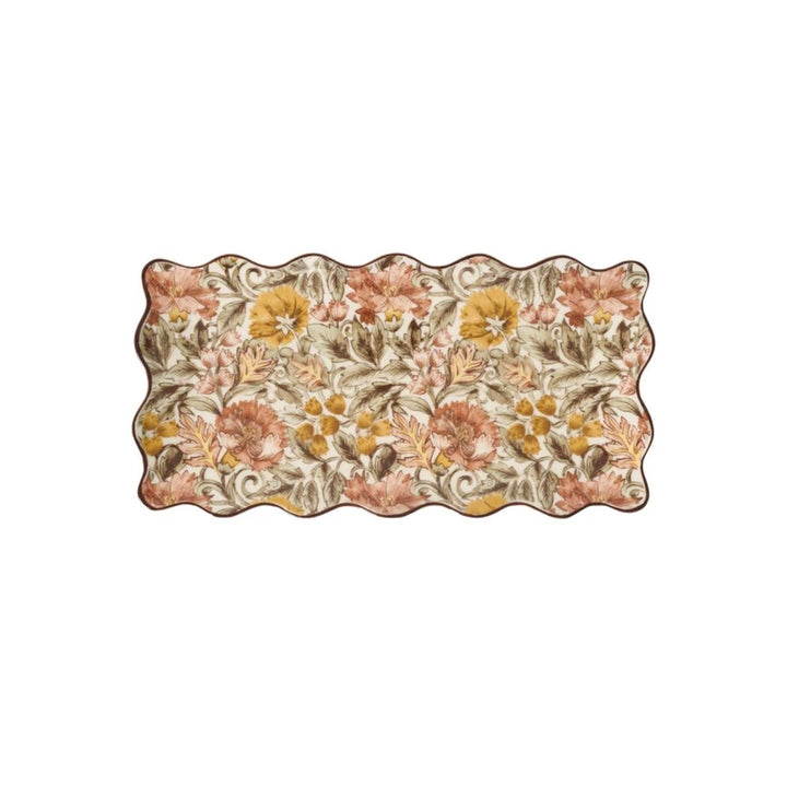 "Willa 14"" Hostess Tray - Amber" - JULISKA - Compralo en CorinneRegalos.com