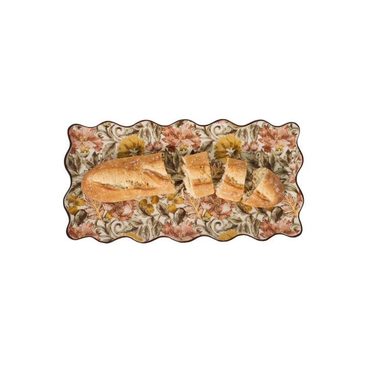 "Willa 14"" Hostess Tray - Amber"
