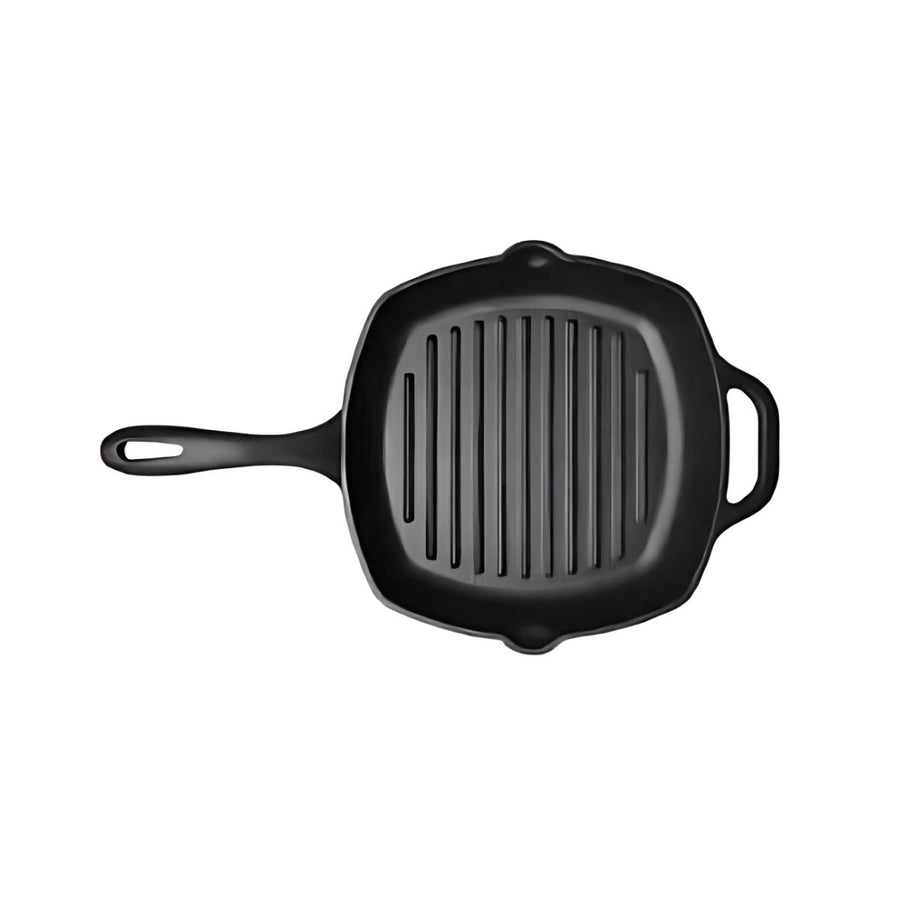SARTEN RECTANGULAR GRILL ESMALTADA DE 26 X 26 CM - VICTORIA - Compralo en CorinneRegalos.com