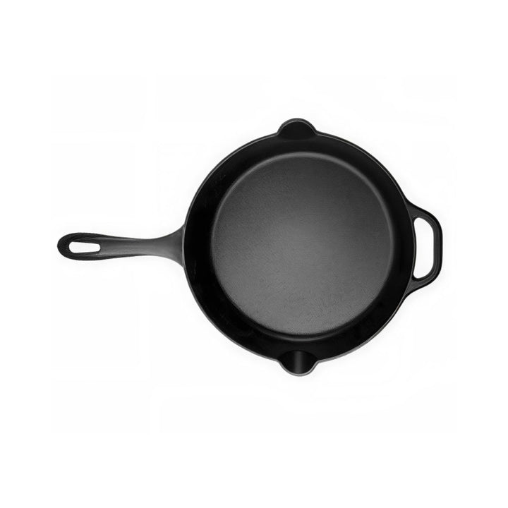 SARTEN EN HIERRO FUNDIDO PRECURADA   DE 32 CM