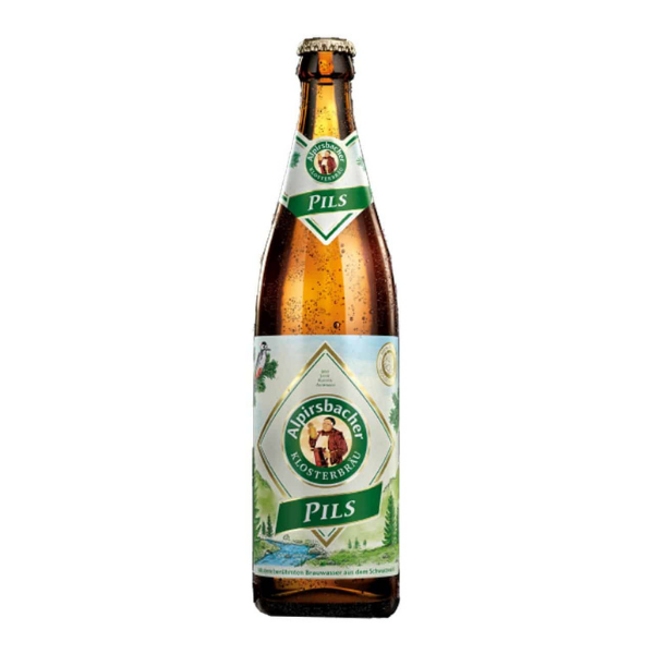 AB ALPIRSBACHER PILS - CERVEZA LAGER PILSENER - Calvbrunnen - Compralo en CorinneRegalos.com