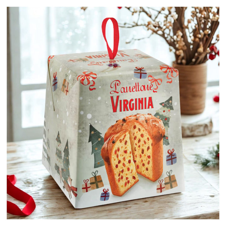AV TALL BAKED PANETTONE BOX - PANETTONE TRADICIONAL