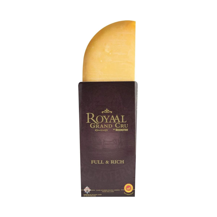 BM ROYAAL GRAND CRU GOUDA - AÑEJADO 12 MESES - FUERTE Y RICO PARA USARSE EN LUGAR DEL PARMESANO - Calvbrunnen - Compralo en CorinneRegalos.com