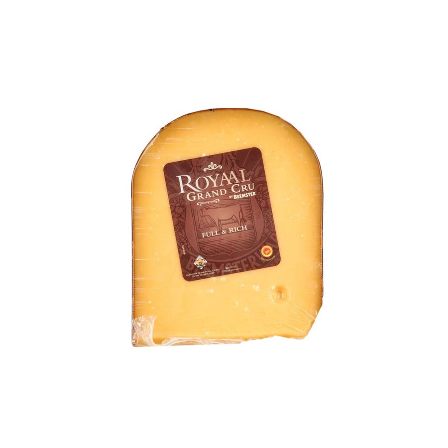 BM ROYAAL GRAND CRU GOUDA - AÑEJADO 12 MESES - FUERTE Y RICO PARA USARSE EN LUGAR DEL PARMESANO - Calvbrunnen - Compralo en CorinneRegalos.com