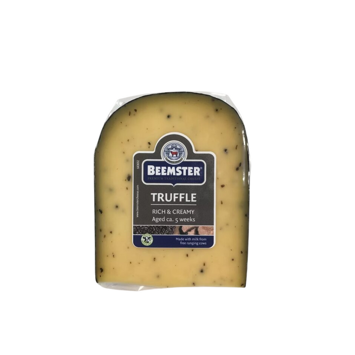 BM TRUFFLE GOUDA - AÑEJADO 2 MESES - RICO, CREMOSO CON SABOR A NUEZ Y TRUFAS - Calvbrunnen - Compralo en CorinneRegalos.com